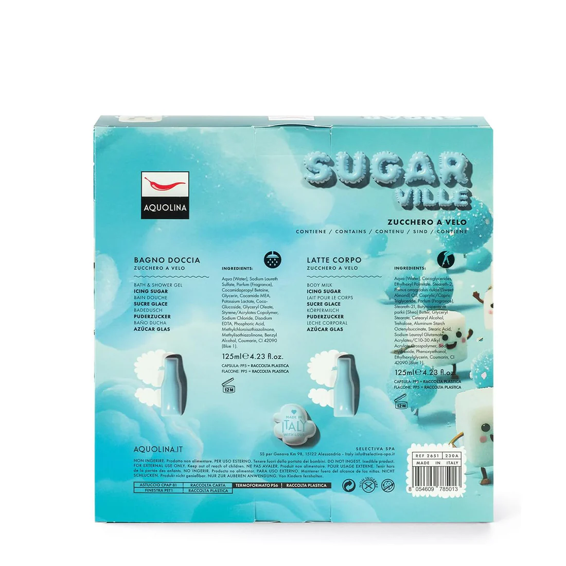 Cofanetto Sugar Ville Bagno Doccia + Latte Corpo Zucchero A Velo - Image 2