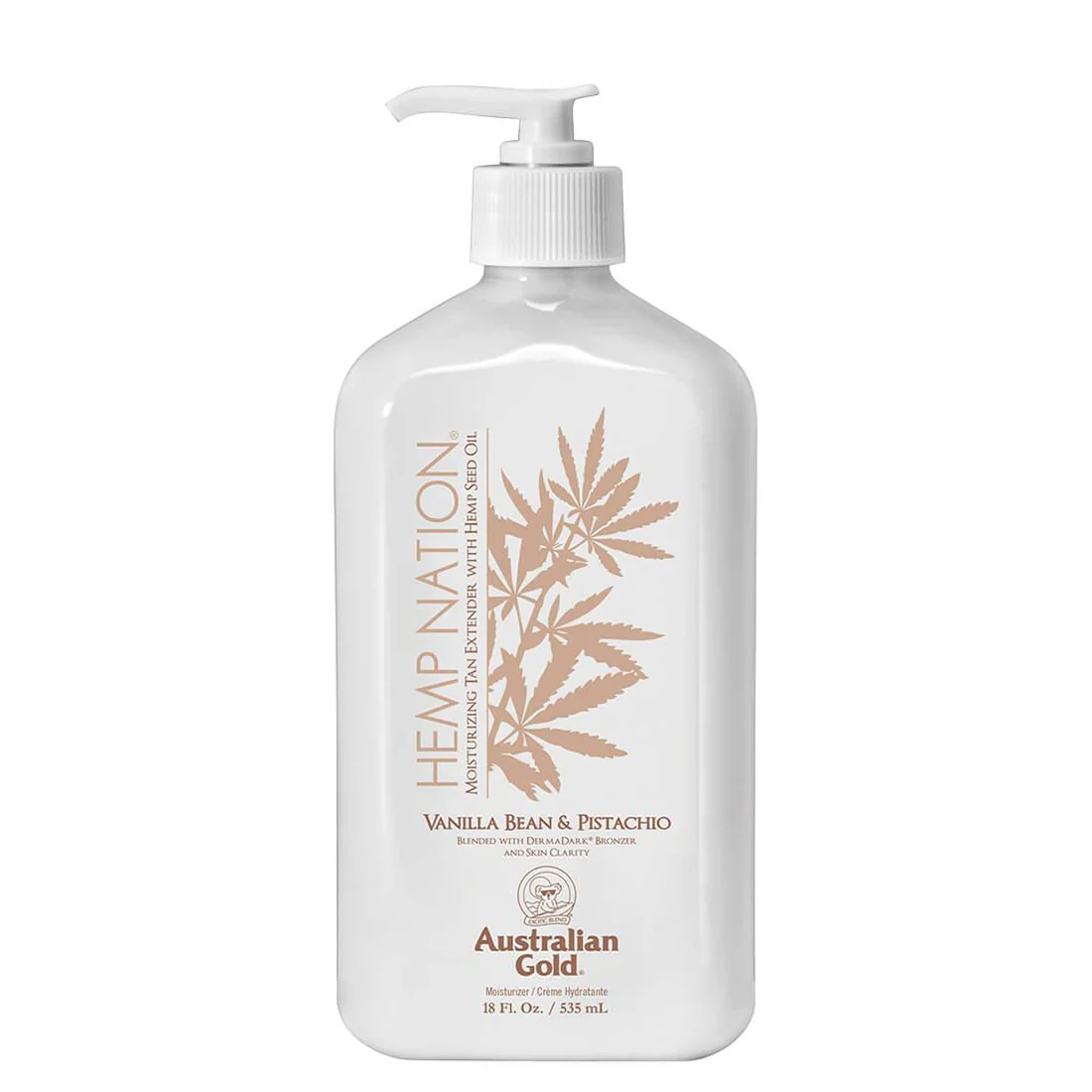 Hemp Nation Vanilla Bean & Pistachio  Moisturizing Tan Extender Idratante Prolungatore di Abbronzatura