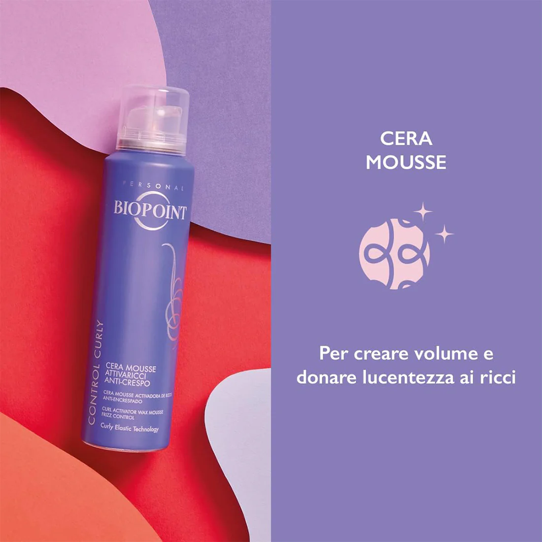 Control Curly Cera Mousse Attiva-Ricci - Image 2