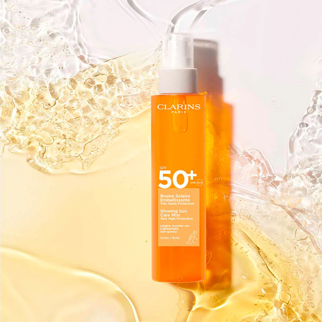 Brume Solaire Embellissante Spray Solare Corpo SPF 50 - Image 2