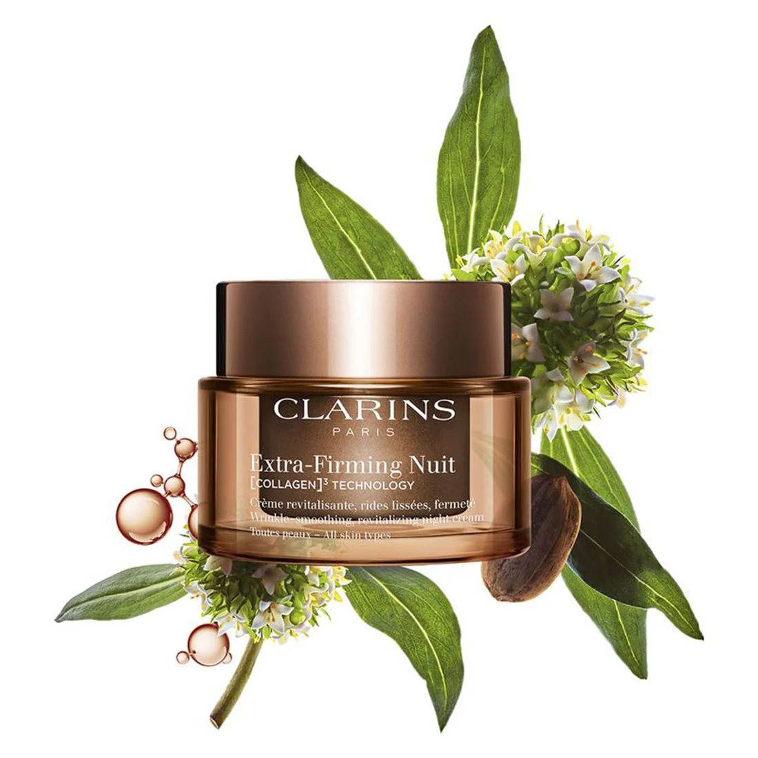 Extra Firming Nuit Collagen Technology Crema Notte Tonificante Tutti Tipi di Pelle - Image 2