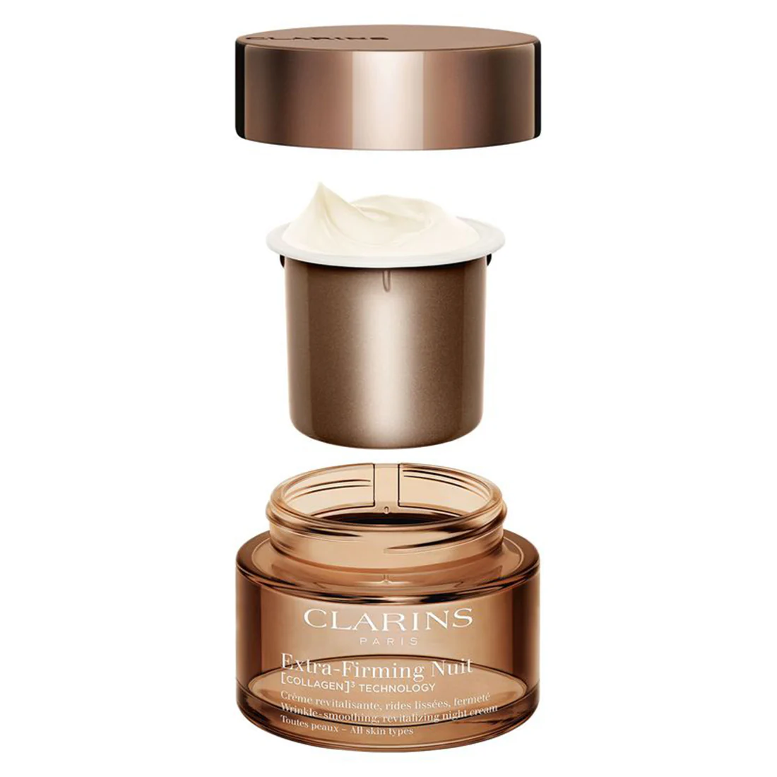 Extra Firming Nuit Collagen Technology Crema Notte Tonificante Tutti Tipi di Pelle - Image 8