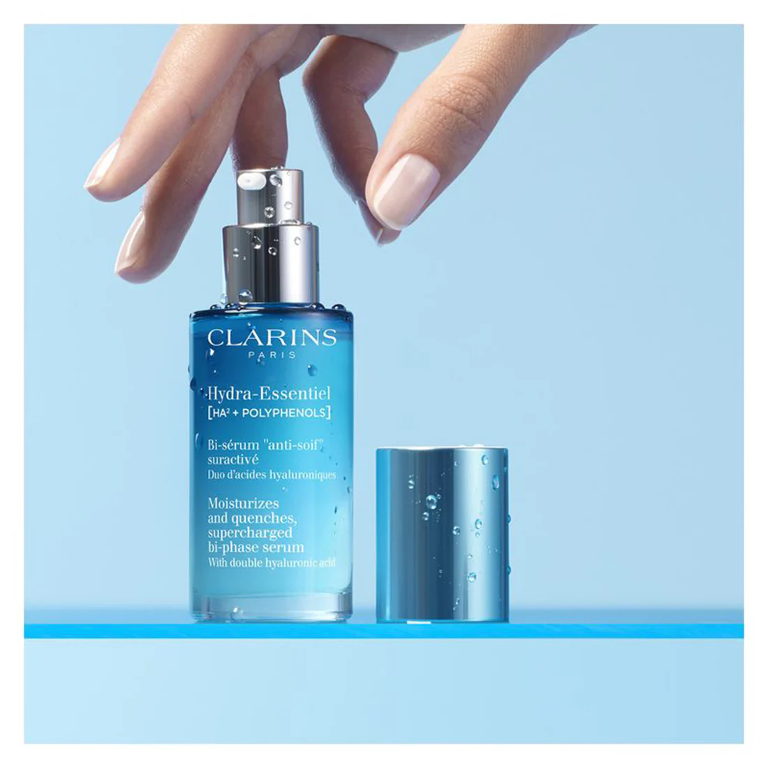 Hydra Essentiel Bi-Serum Anti-soif Suractive Siero Viso Bifase - Image 4