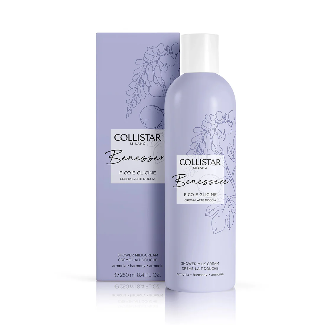 Benessere Fico e Glicine Crema Latte Doccia - Image 2