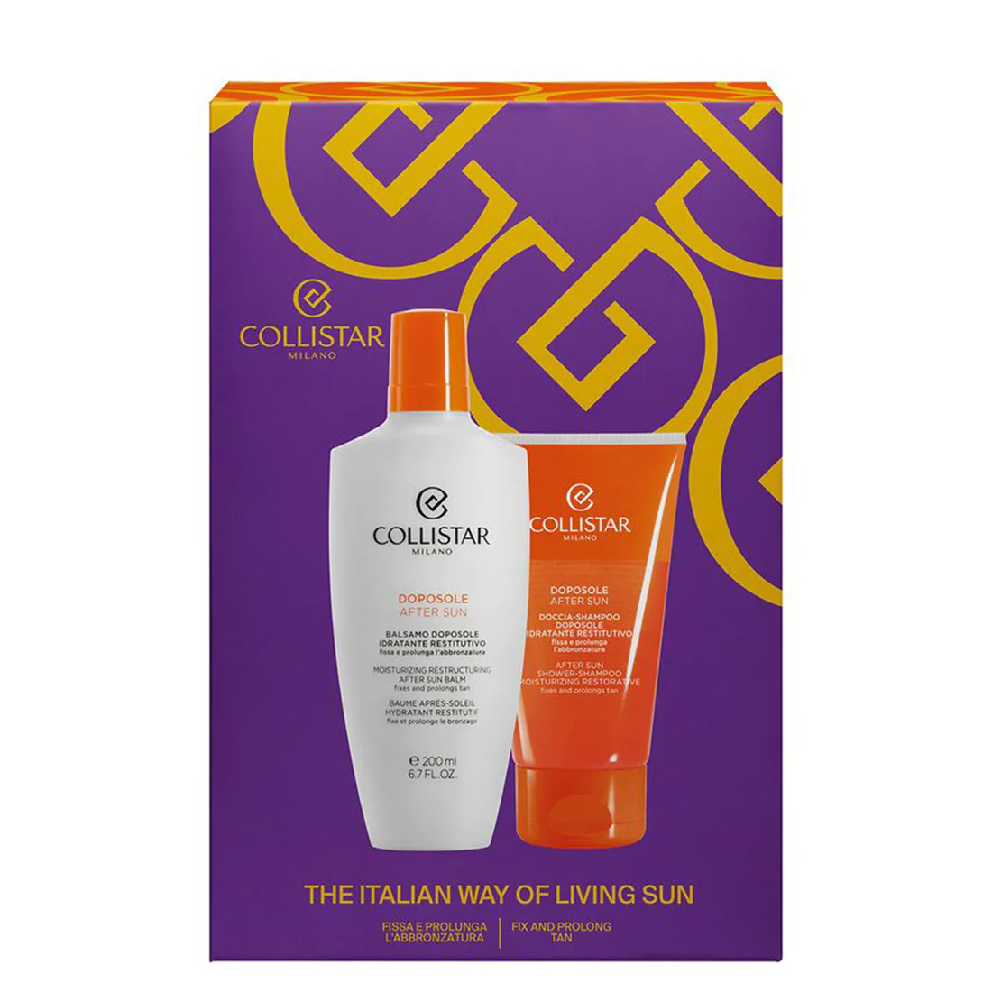 Cofanetto The Italian Way Of Living Sun Balsamo Doposole Idratante Restitutivo 200 ML - Image 3