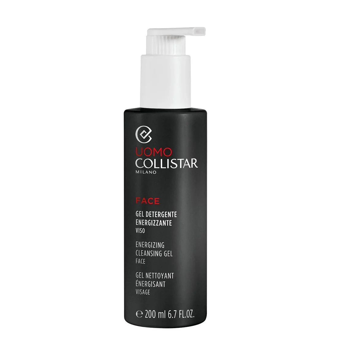 Gel Detergente Energizzante Viso Uomo