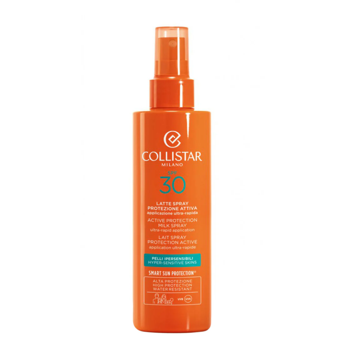 Latte Spray Protezione Attiva Pelli Sensibili SPF 30