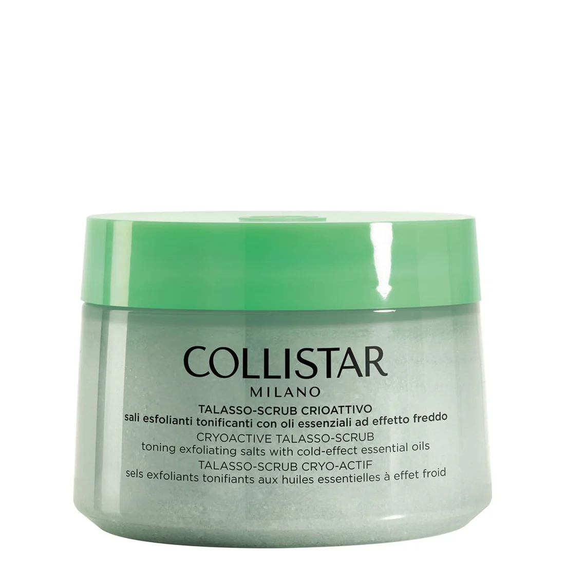 Talasso-scrub Crioattivo Sali Esfolianti Tonificanti con oli essenziali ad Effetto Fretto