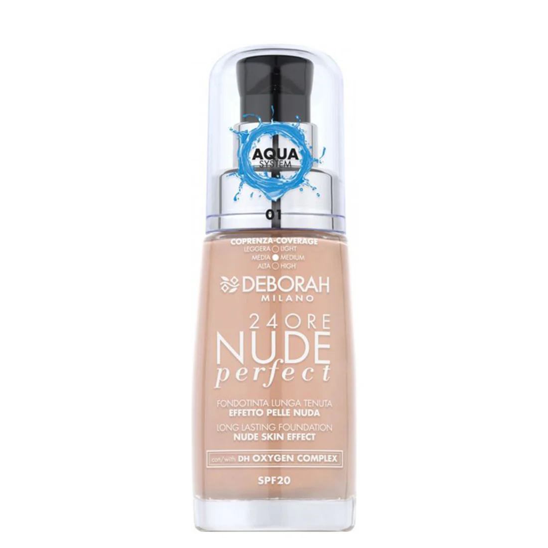 24Ore Nude Perfect Fondotinta Lunga Tenuta Effetto Pelle Nuda - Image 2