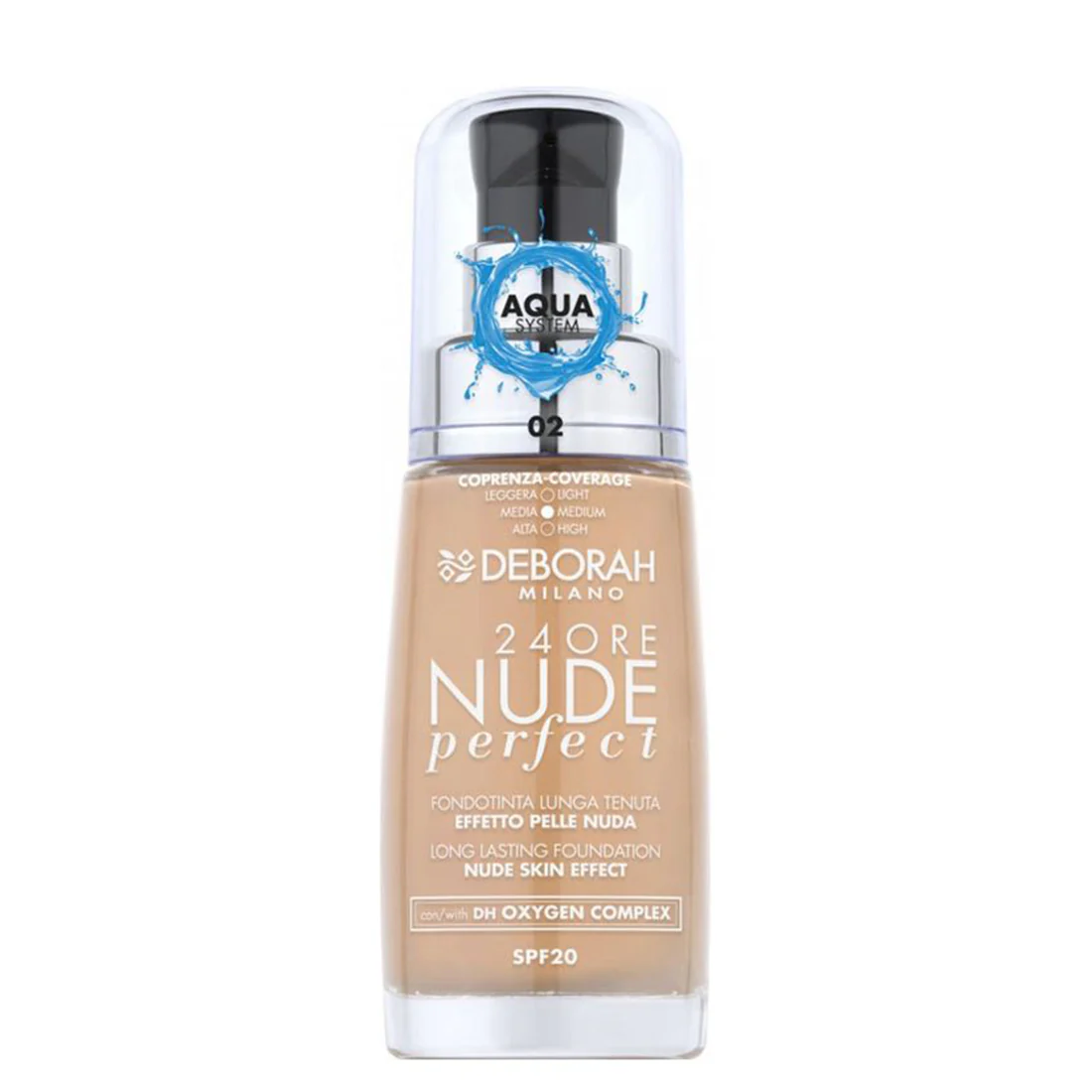 24Ore Nude Perfect Fondotinta Lunga Tenuta Effetto Pelle Nuda - Image 3