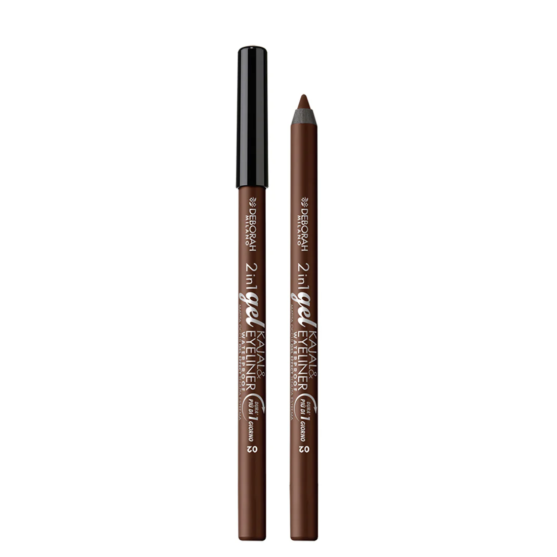 2in1 Gel Kajal & Eyeliner Waterproof Matita Eyeliner Occhi - Image 2