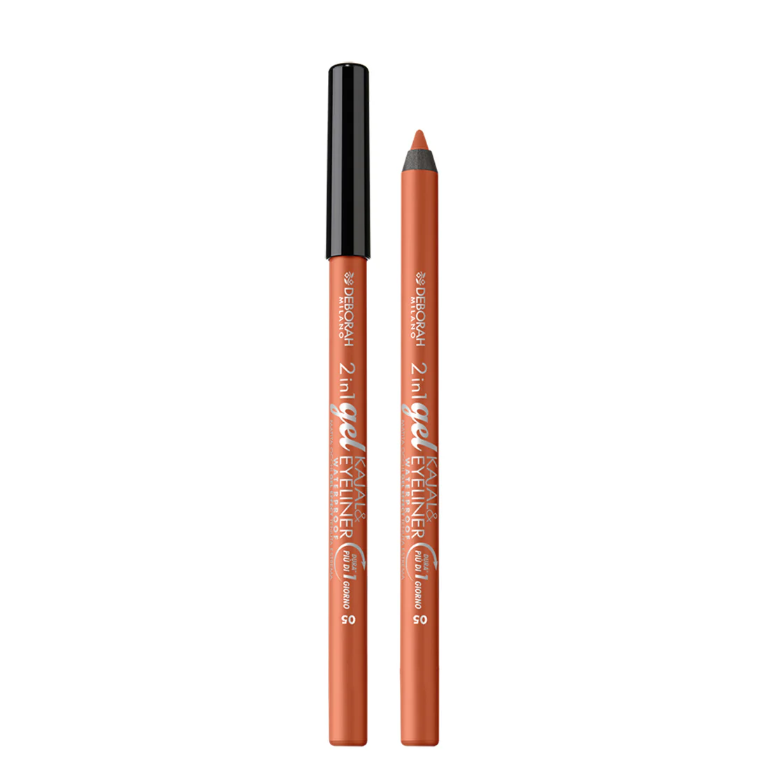 2in1 Gel Kajal & Eyeliner Waterproof Matita Eyeliner Occhi - Image 6