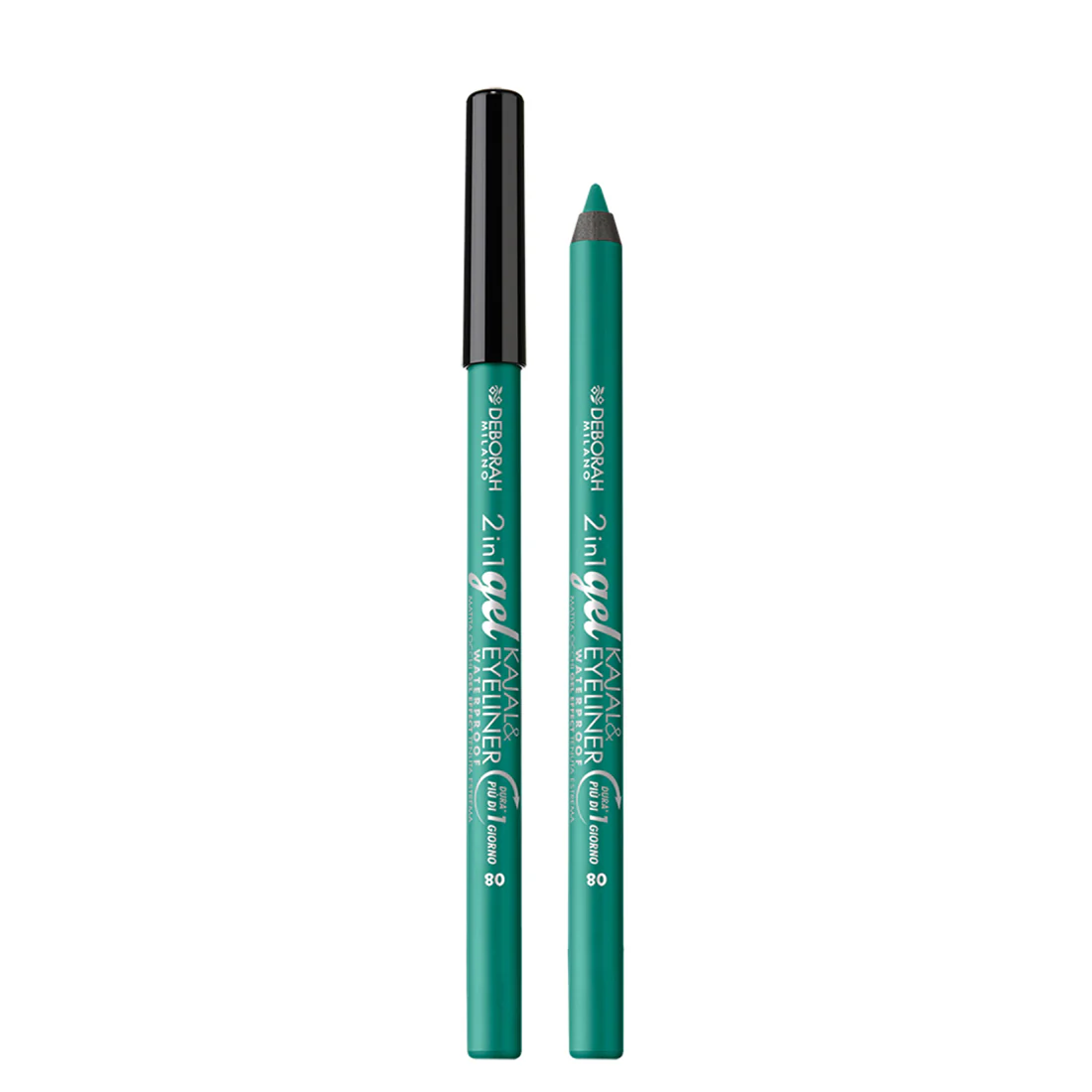 2in1 Gel Kajal & Eyeliner Waterproof Matita Eyeliner Occhi - Image 8