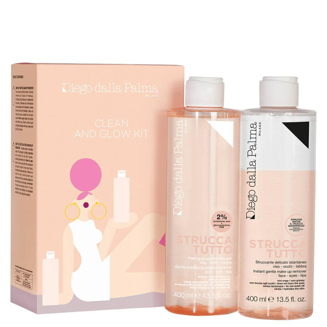 Cofanetto Clean and Glow kit
