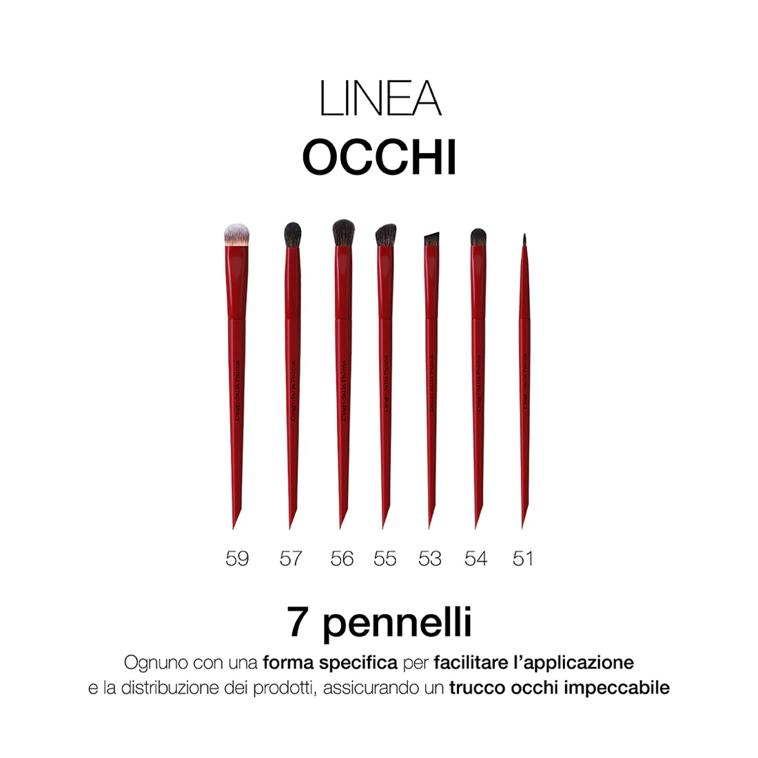 Pennello Occhi Obliquo Per Ombreggiature 55 - Image 3