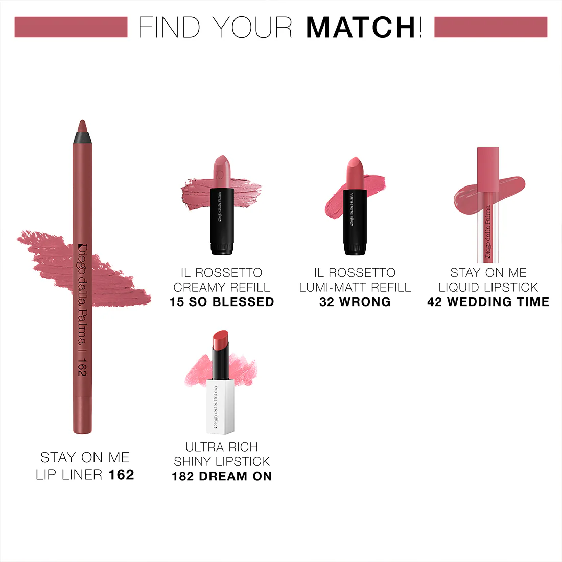 Stay On Me Lip Liner Matita Labbra Lunga Tenuta Waterproof - Image 22