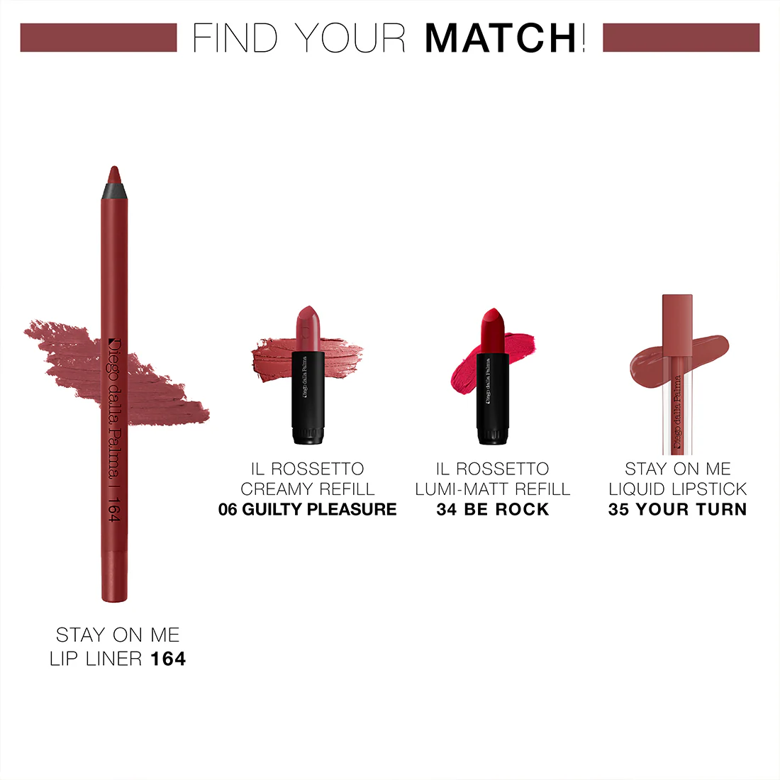 Stay On Me Lip Liner Matita Labbra Lunga Tenuta Waterproof - Image 34