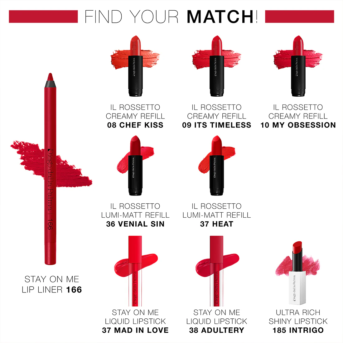 Stay On Me Lip Liner Matita Labbra Lunga Tenuta Waterproof - Image 46
