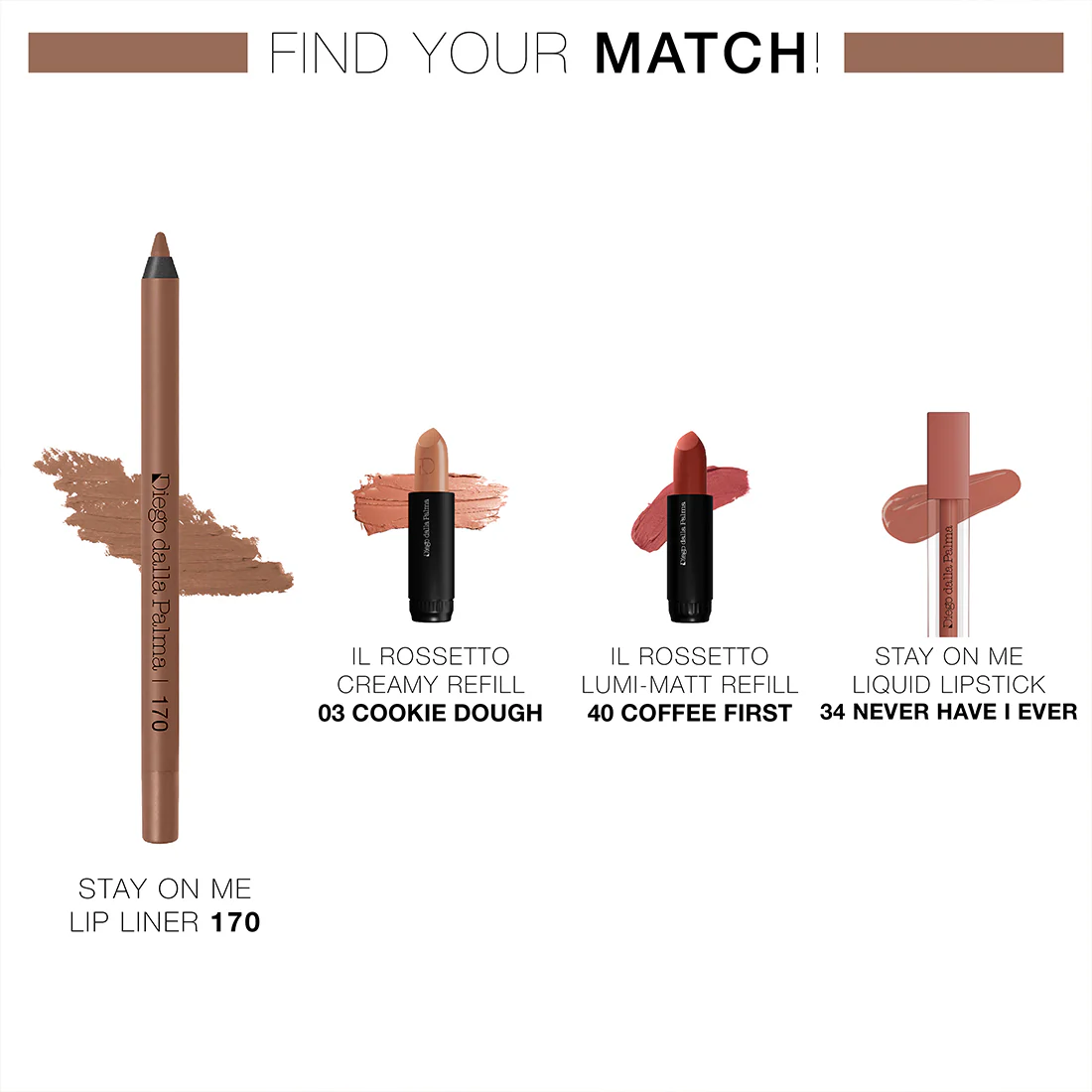 Stay On Me Lip Liner Matita Labbra Lunga Tenuta Waterproof - Image 70