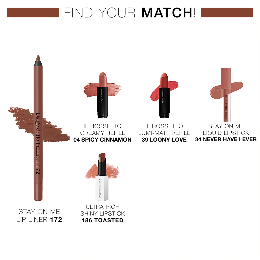 Stay On Me Lip Liner Matita Labbra Lunga Tenuta Waterproof - Image 82