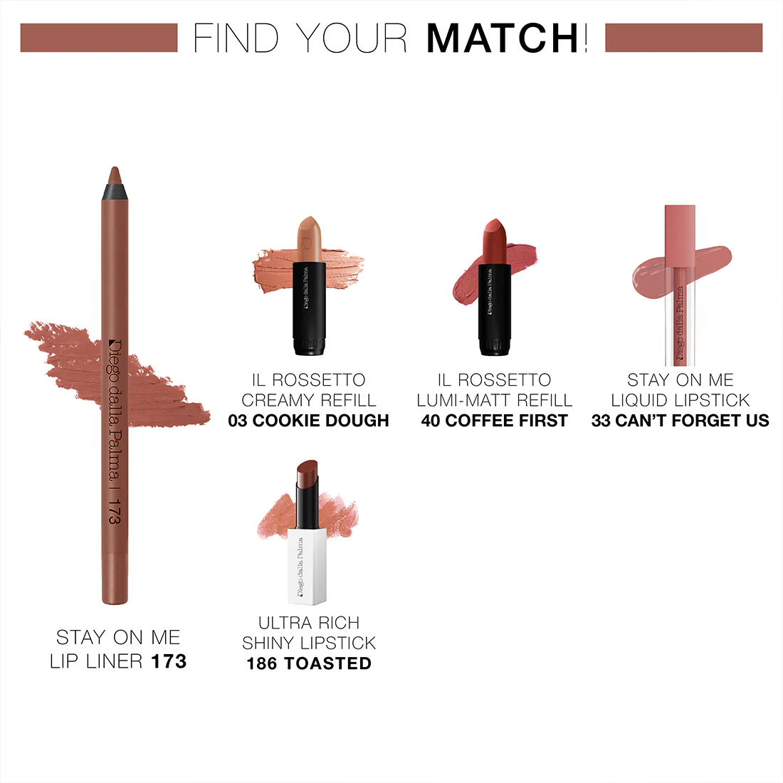 Stay On Me Lip Liner Matita Labbra Lunga Tenuta Waterproof - Image 88