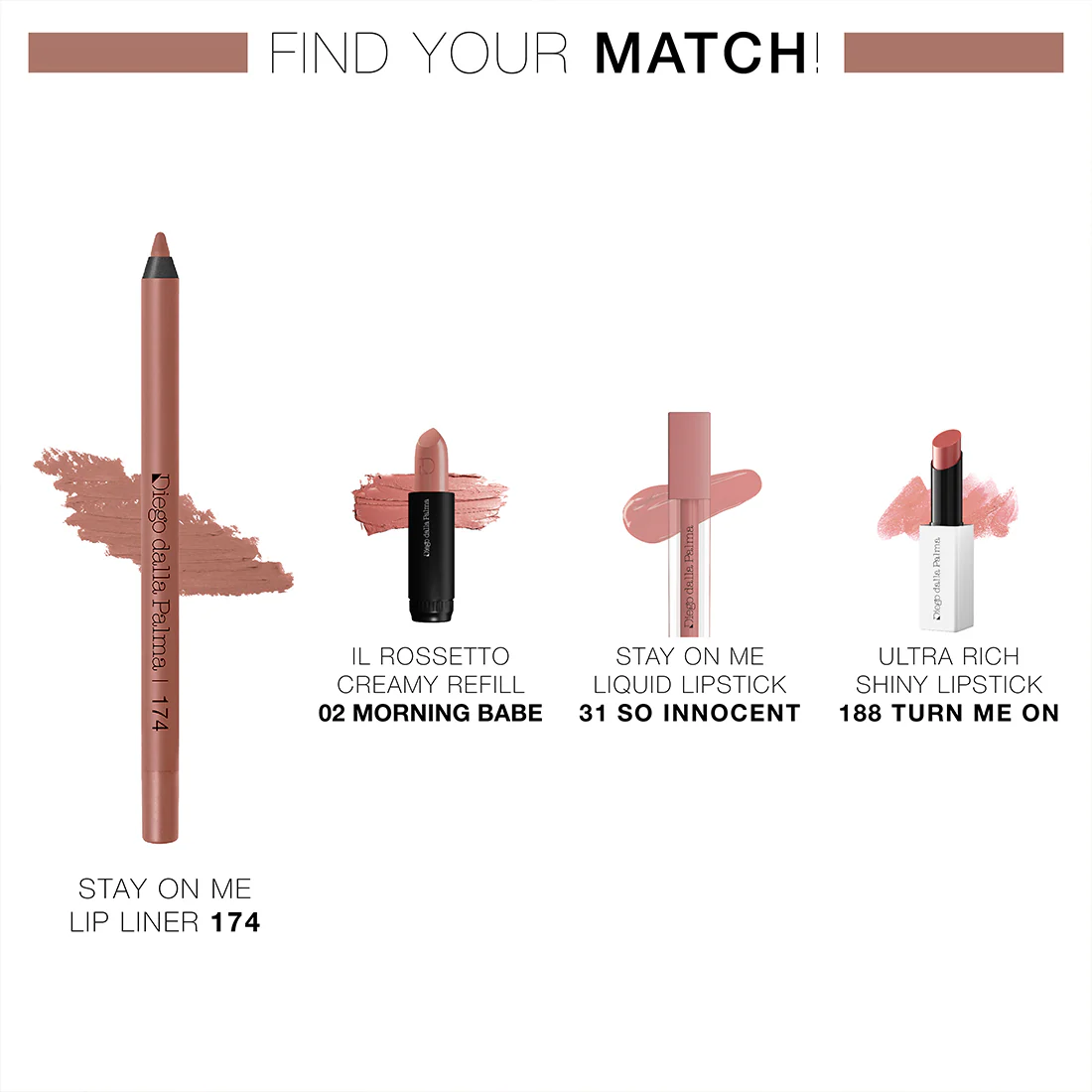Stay On Me Lip Liner Matita Labbra Lunga Tenuta Waterproof - Image 94
