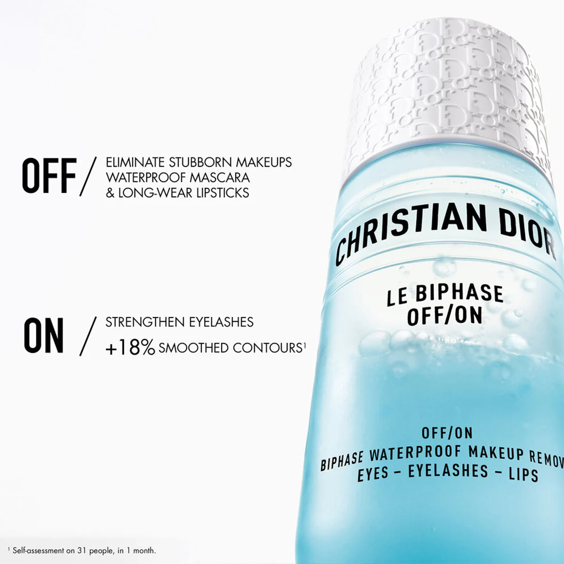 Le Biphase OFF/ON Bifasico struccante make-up occhi, ciglia e labbra - Image 3