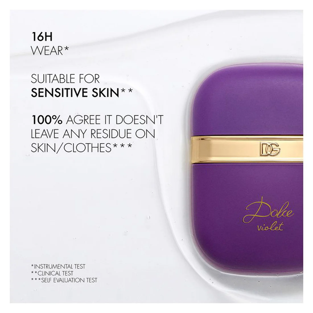 Dolce Violet Eau De Toilette Alcohol Free Perfume Gel - Image 5