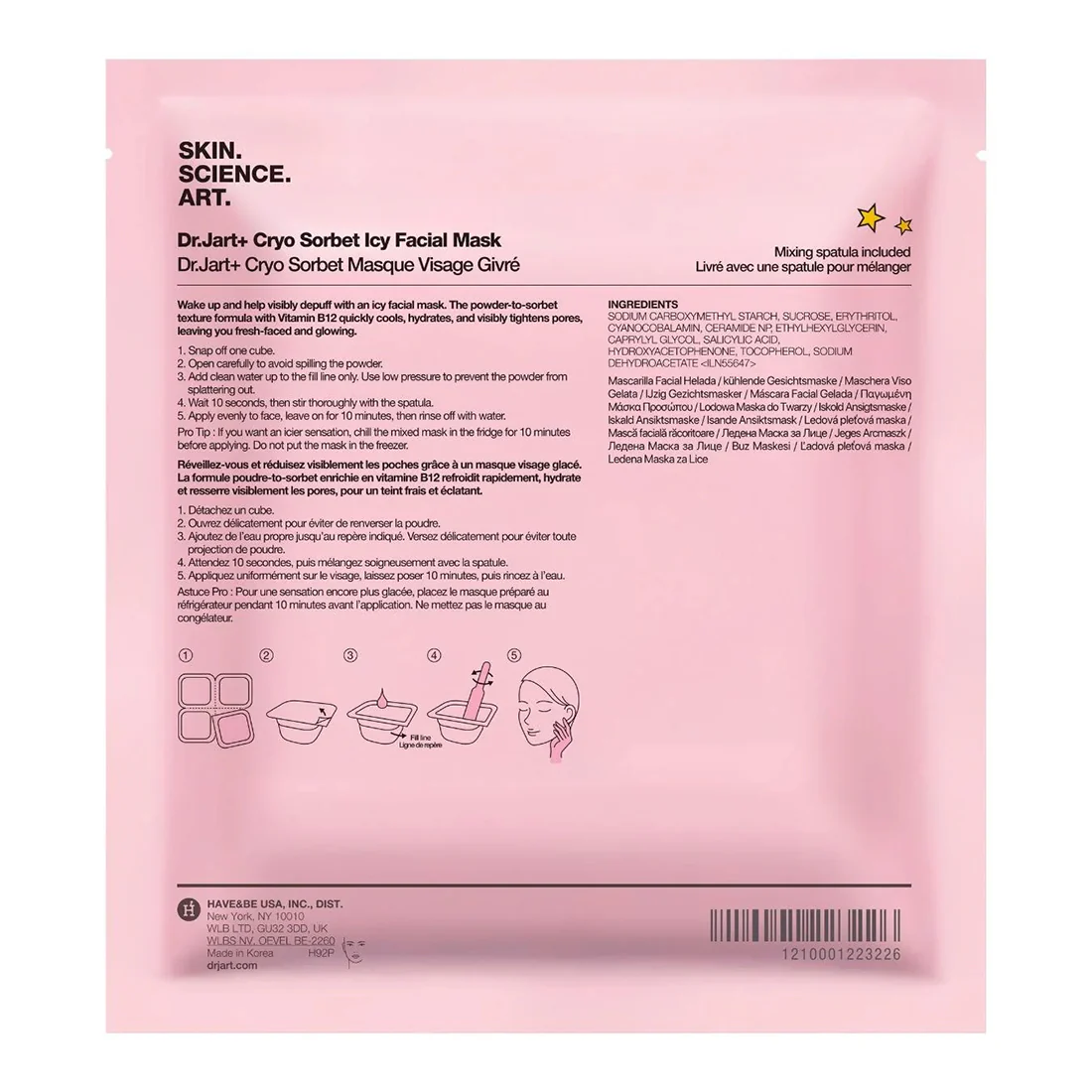 Cryo Sorbet Icy Facial Mask - Image 2