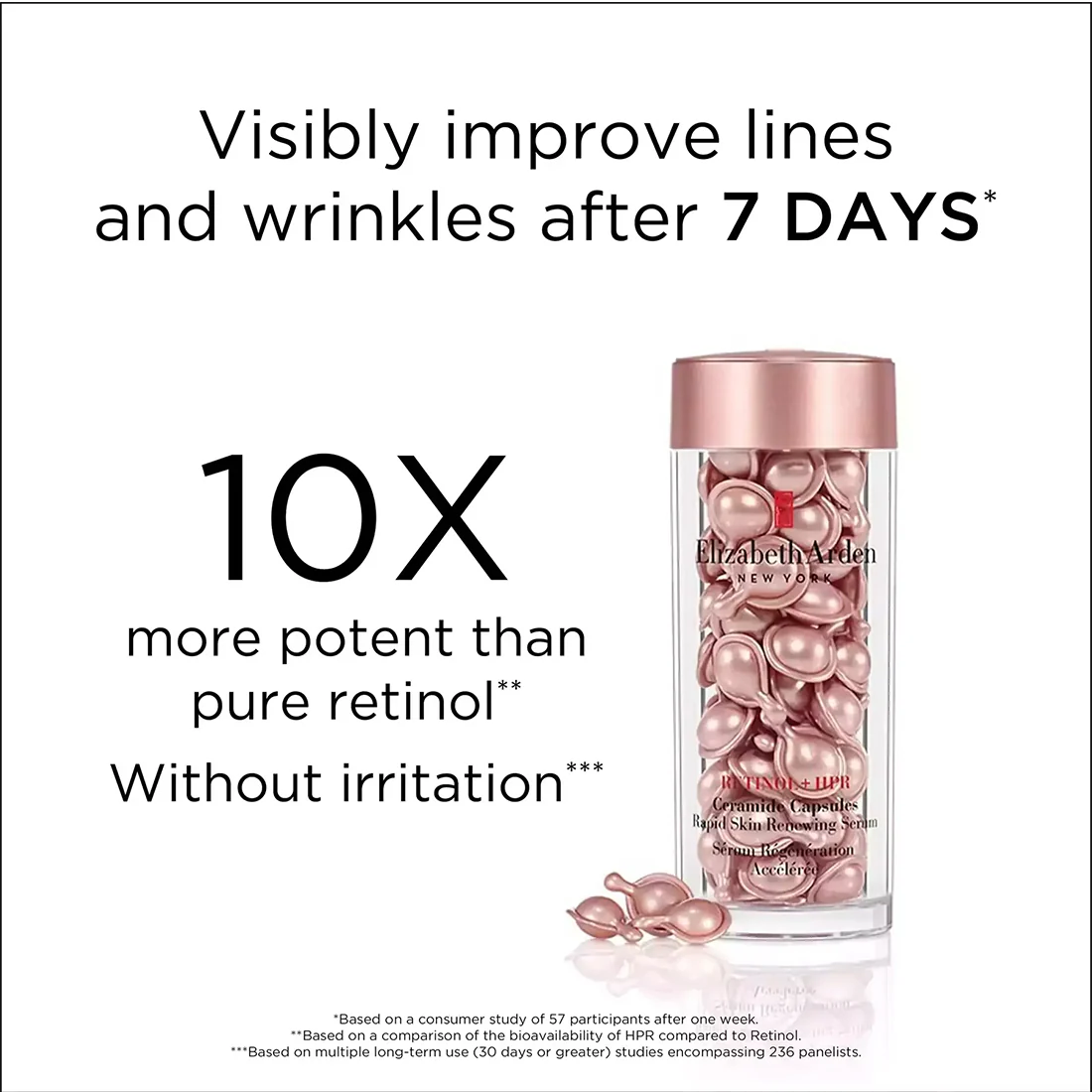 Retinol + HPR Ceramide Capsules Rapid Skin Renewing Serum Capsule Siero Rinnovatore - Image 3