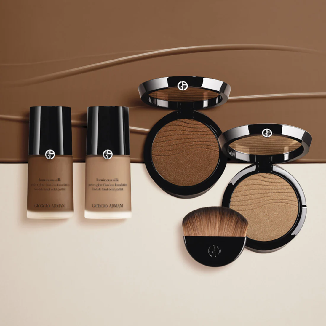 Luminous Silk Glow Fusion Powder Cipria Fissante Finish Naturale - Image 16