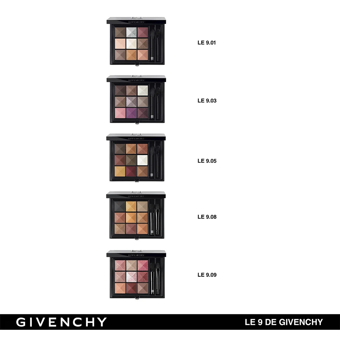 Le 9 De Givenchy Palette Ombretti - Image 22