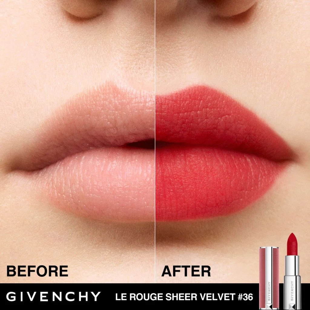 Le Rouge Sheer Velvet Rossetto Mat Refill - Image 13