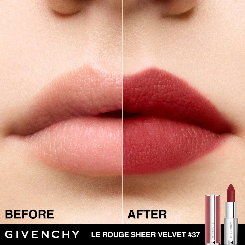 Le Rouge Sheer Velvet Rossetto Mat Refill - Image 18