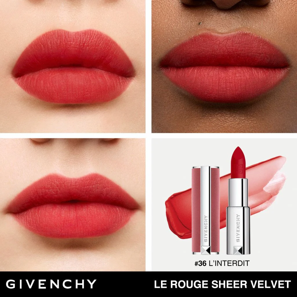 Le Rouge Sheer Velvet Rossetto Mat - Image 3
