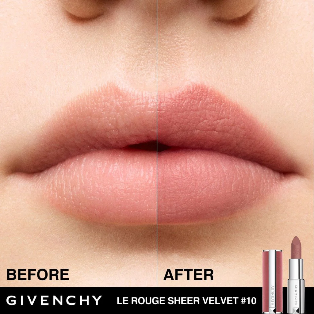 Le Rouge Sheer Velvet Rossetto Mat - Image 7