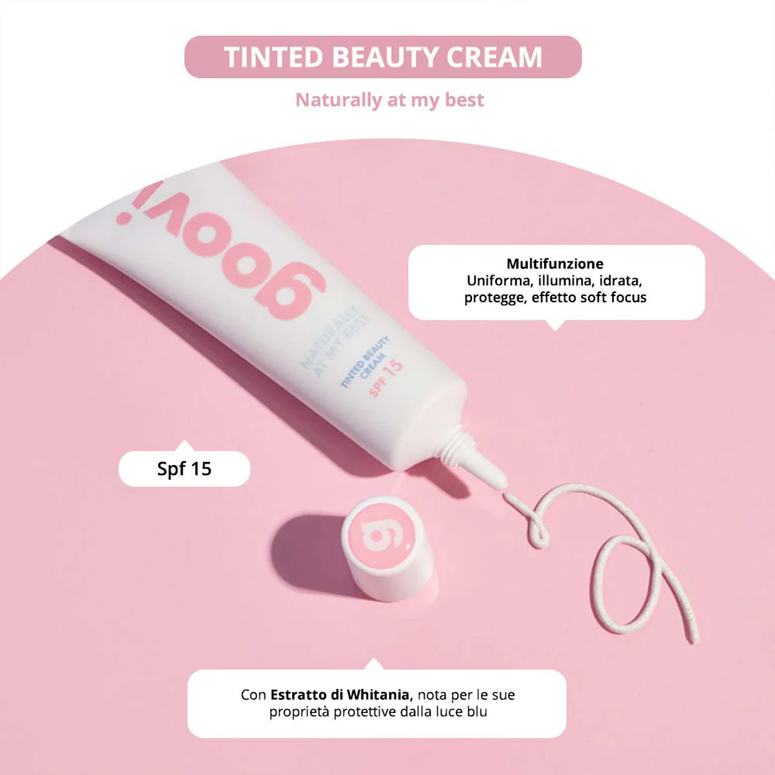 Naturally At My Best Tinted Beauty Cream Crema Colorata Multifunzione - Image 24