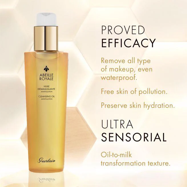 Abeille Royale Huile Demaquillante Anti-Pollution Olio Struccante - Image 3