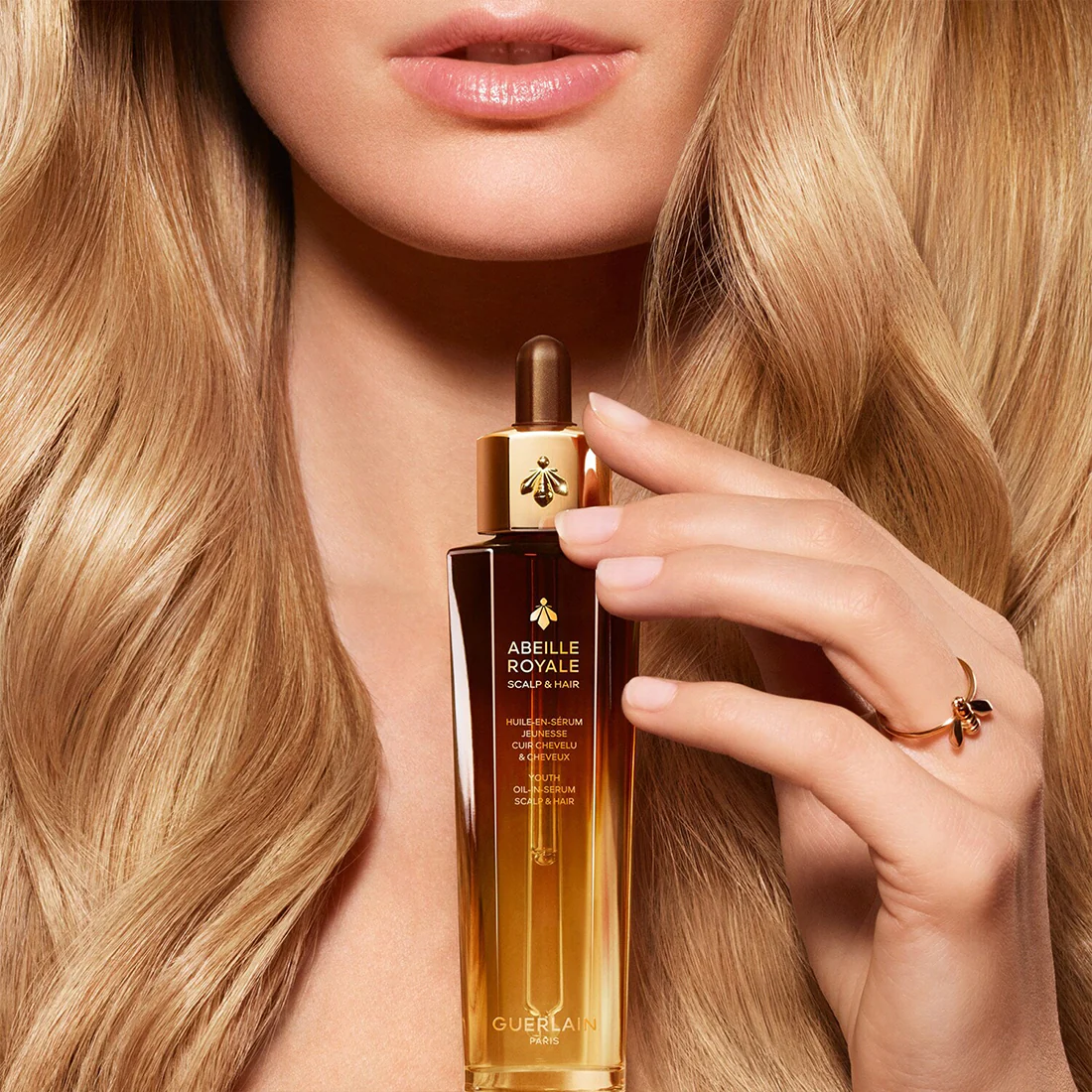 Abeille Royale Scalp & Hair Huile En Serum Jeunesse Olio Siero Rivitalizzante Cuoio Capelluto - Image 4