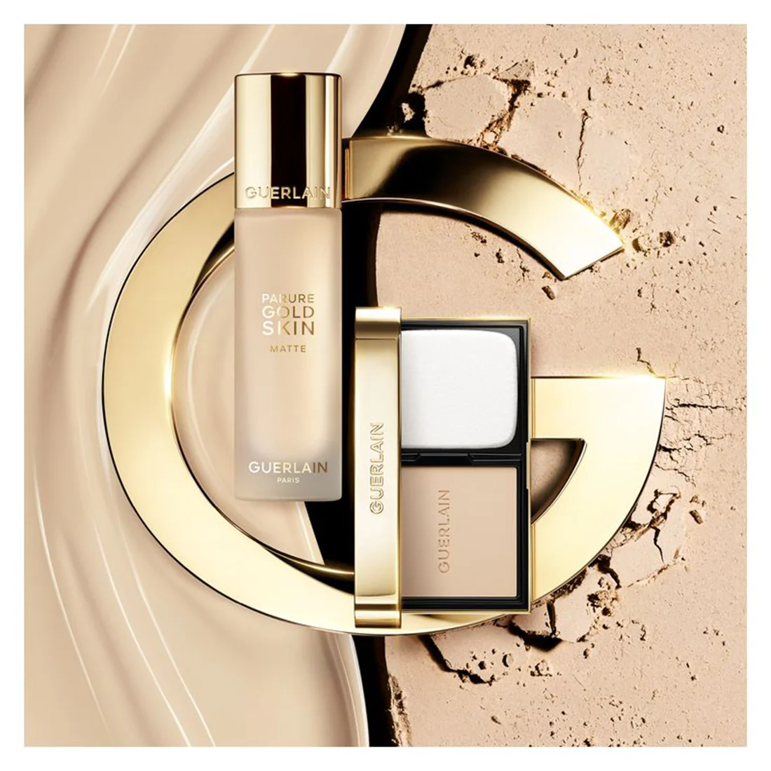 Parure Gold Skin Control Fondotinta Compatto Finish Matte - Image 30