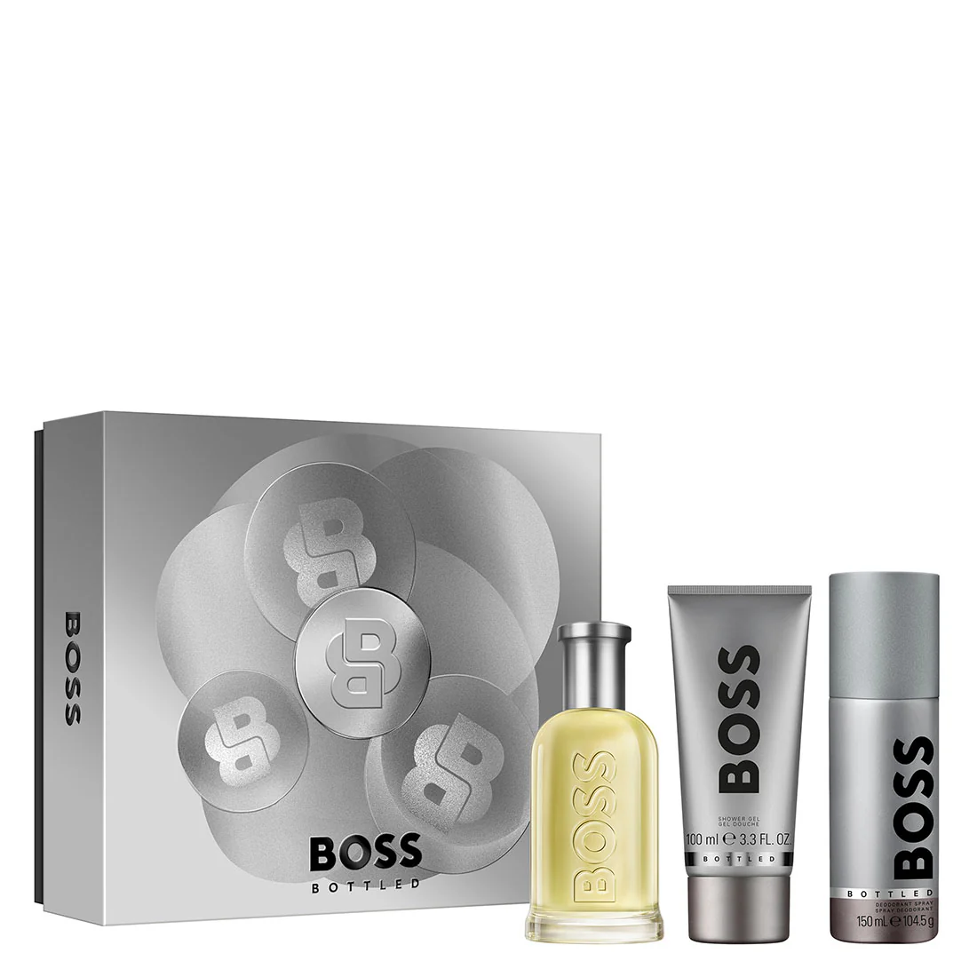 Cofanetto  BOSS Bottled Eau de Toilette 100 ml Gel Doccia e Deodorante Spray for Men
