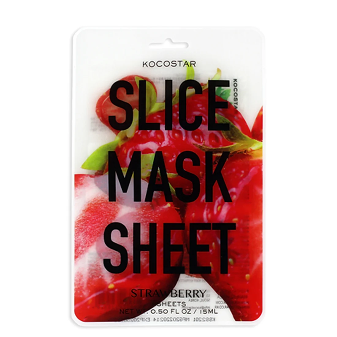 Slice Mask Sheet Strawberry Maschera in Tessuto