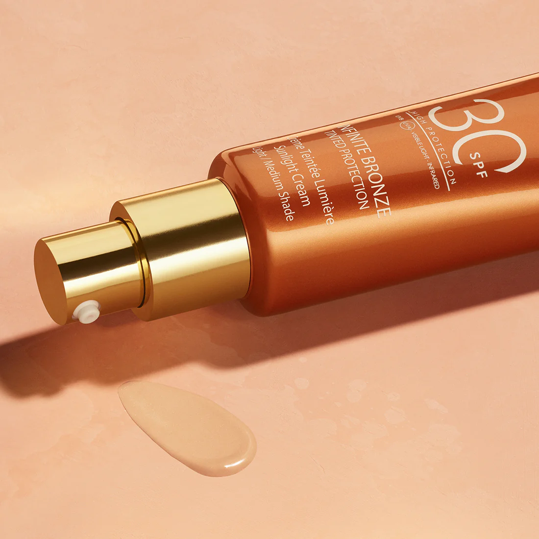 Infinite Bronze Tinted Protection Sunlight Cream Crema Solare Colorata Viso SPF 30 - Image 4