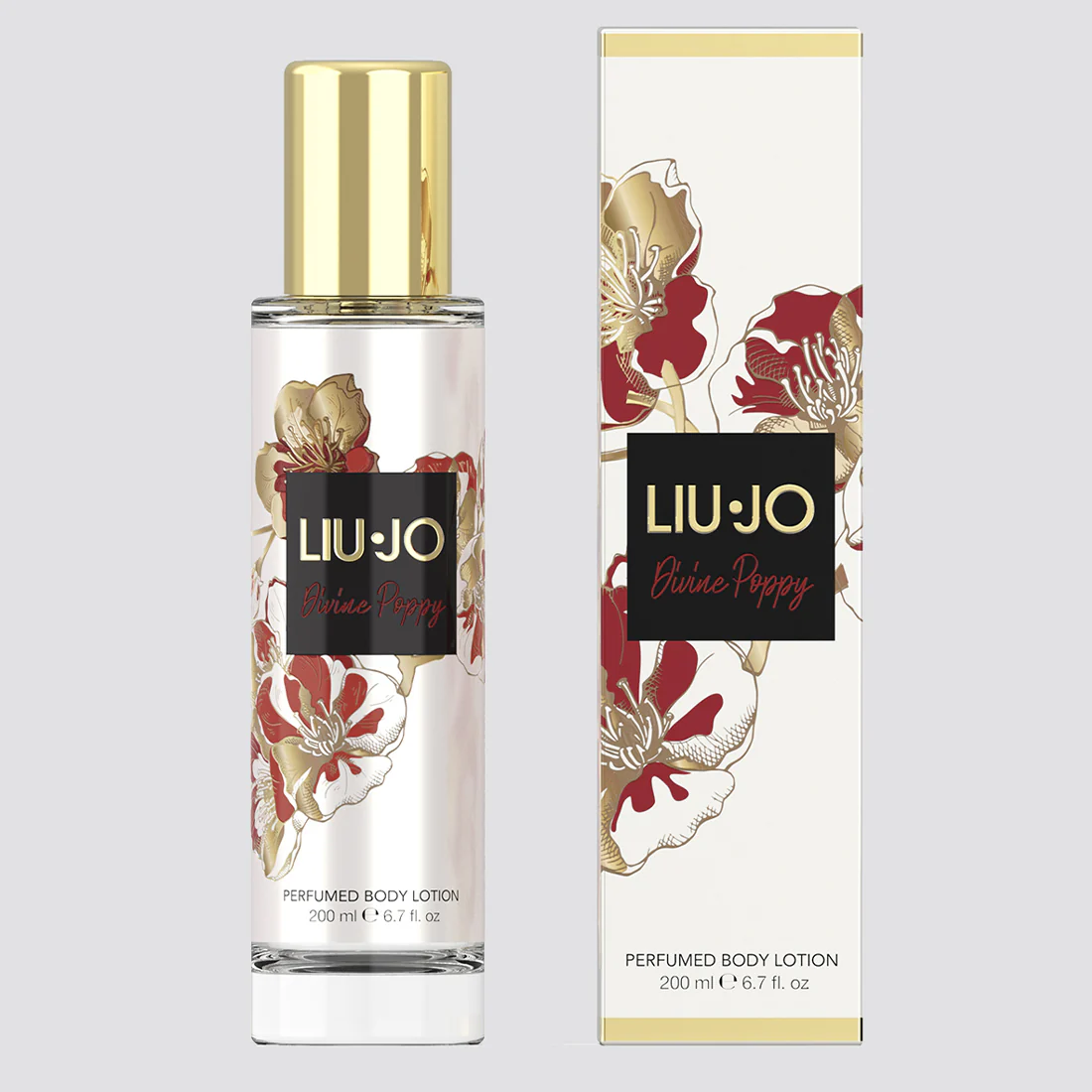 Divine Poppy Perfumed Body Lotion Crema Corpo - Image 2
