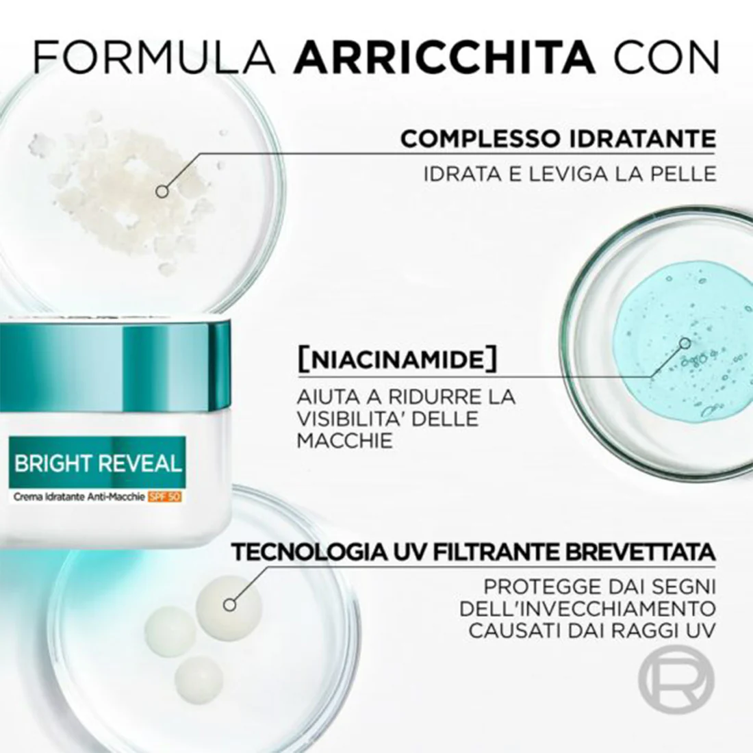 Bright RevealCrema Idratante Anti Macchie SPF 50 - Image 2