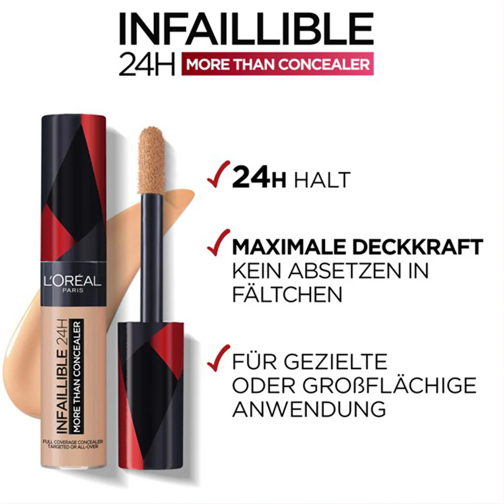 Infallible 24H More Than Concealer Correttore Anti-imperfezioni Anti-occhiaie - Image 21