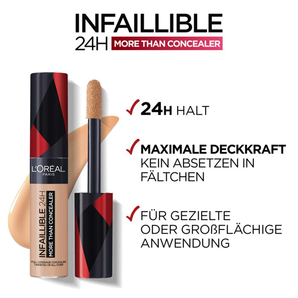 Infallible 24H More Than Concealer Correttore Anti-imperfezioni Anti-occhiaie - Image 38