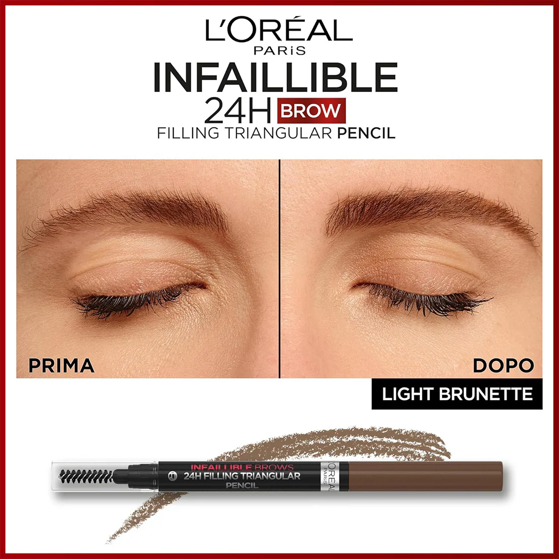 Infallible Brows 24H Filling Triangular Pencil Matita sopracciglia triangolare riempitiva - Image 12