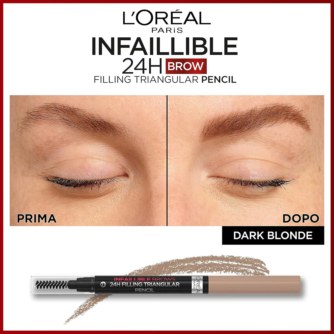 Infallible Brows 24H Filling Triangular Pencil Matita sopracciglia triangolare riempitiva - Image 3