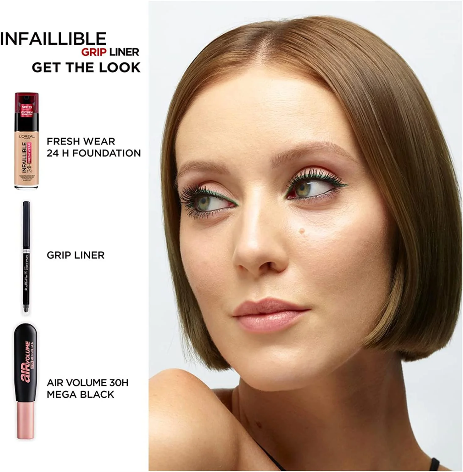 Infallible Grip Gel Automatic Liner Eyeliner  Lunga Durata - Image 38